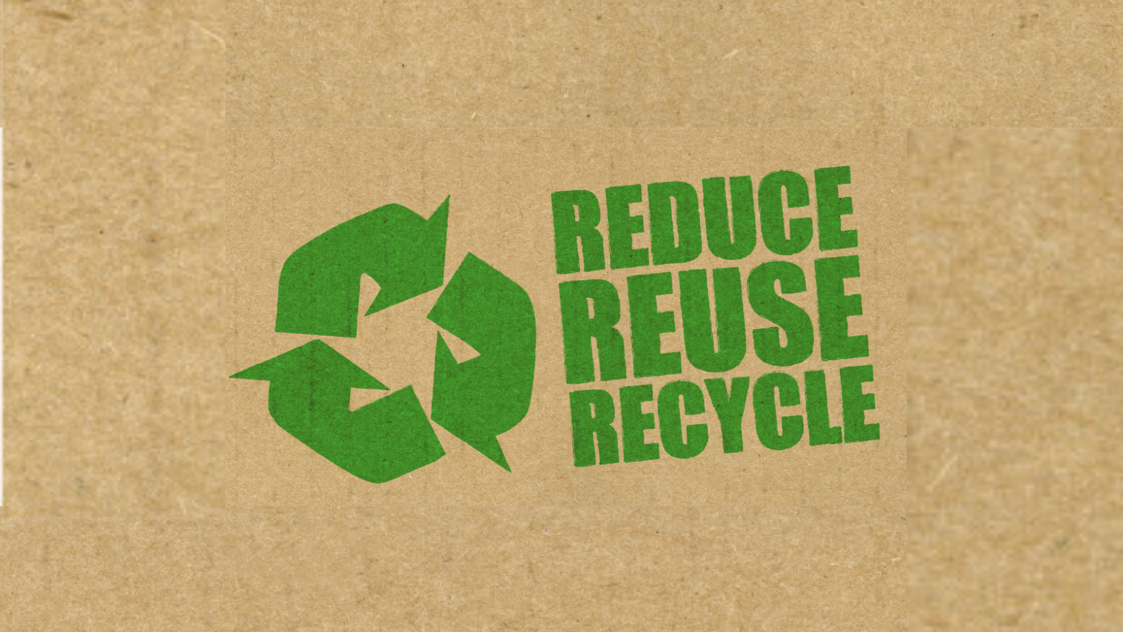 Reduce, reuse, recycle