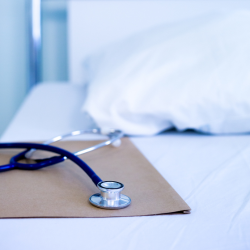 Image of hospital bed