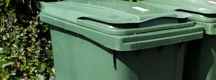 recycling bins