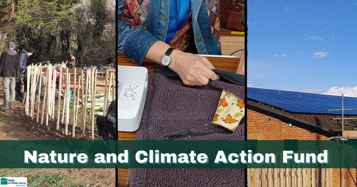 £100,000 awarded to climate projects in the Vale 