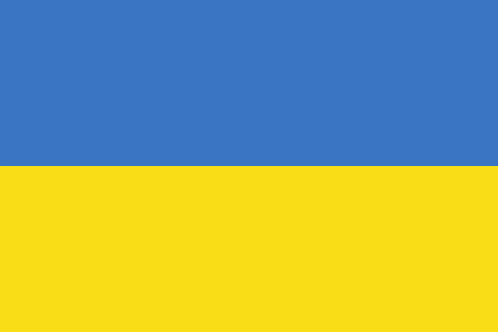 Ukraine flag colours
