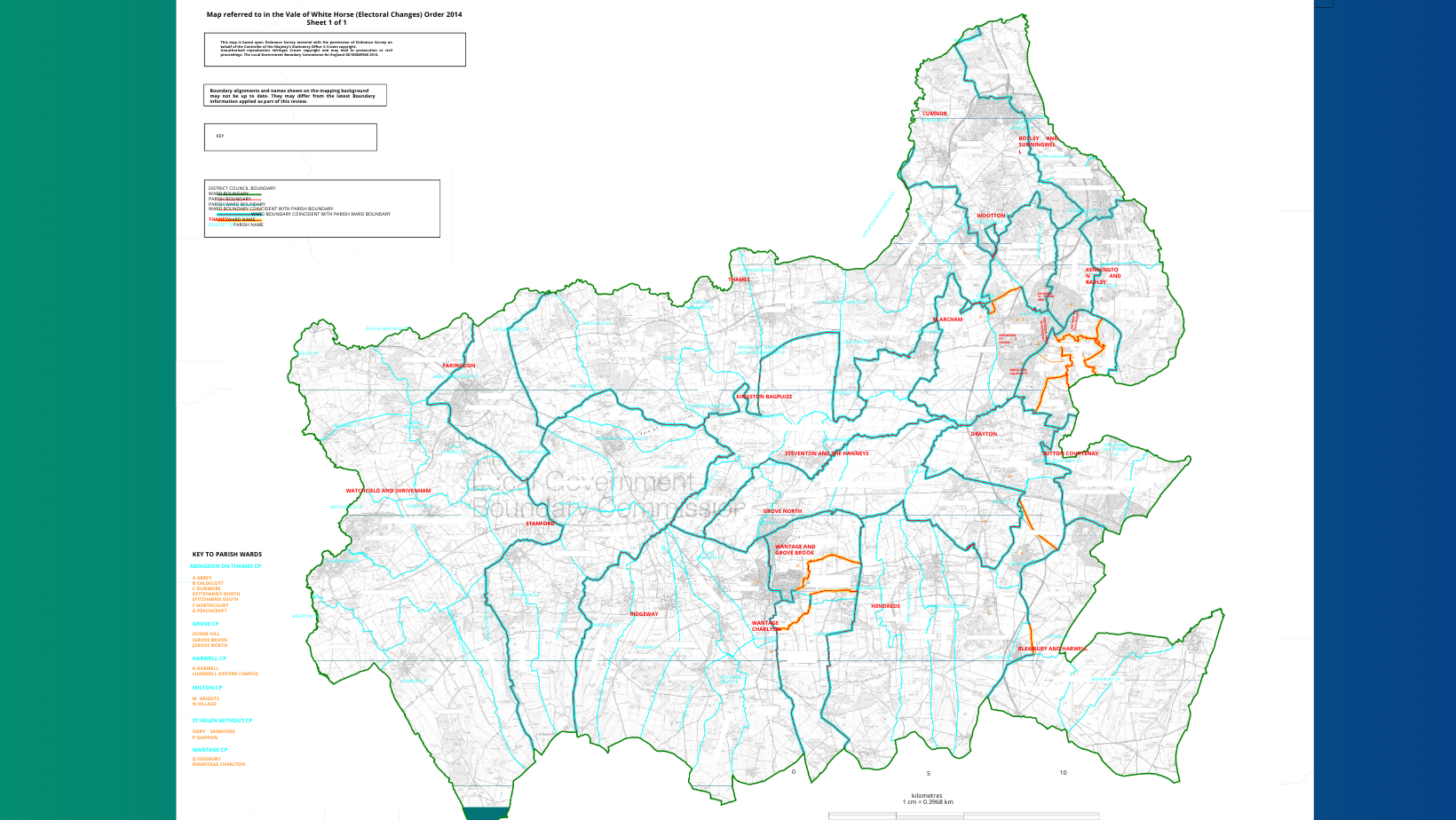 Have your say on a new political map for Vale of White Horse District